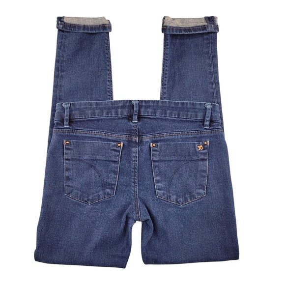 Joe's Womens Low Rise Size 25 Ankle Skinny Provocateur Jeans Dark Wash Denim - Picture 3 of 7